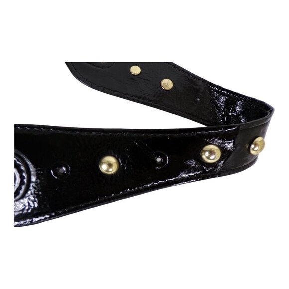 Betsey Johnson Hobo style shoulder bag. Roses on blue background. #1251 - Picture 3 of 9